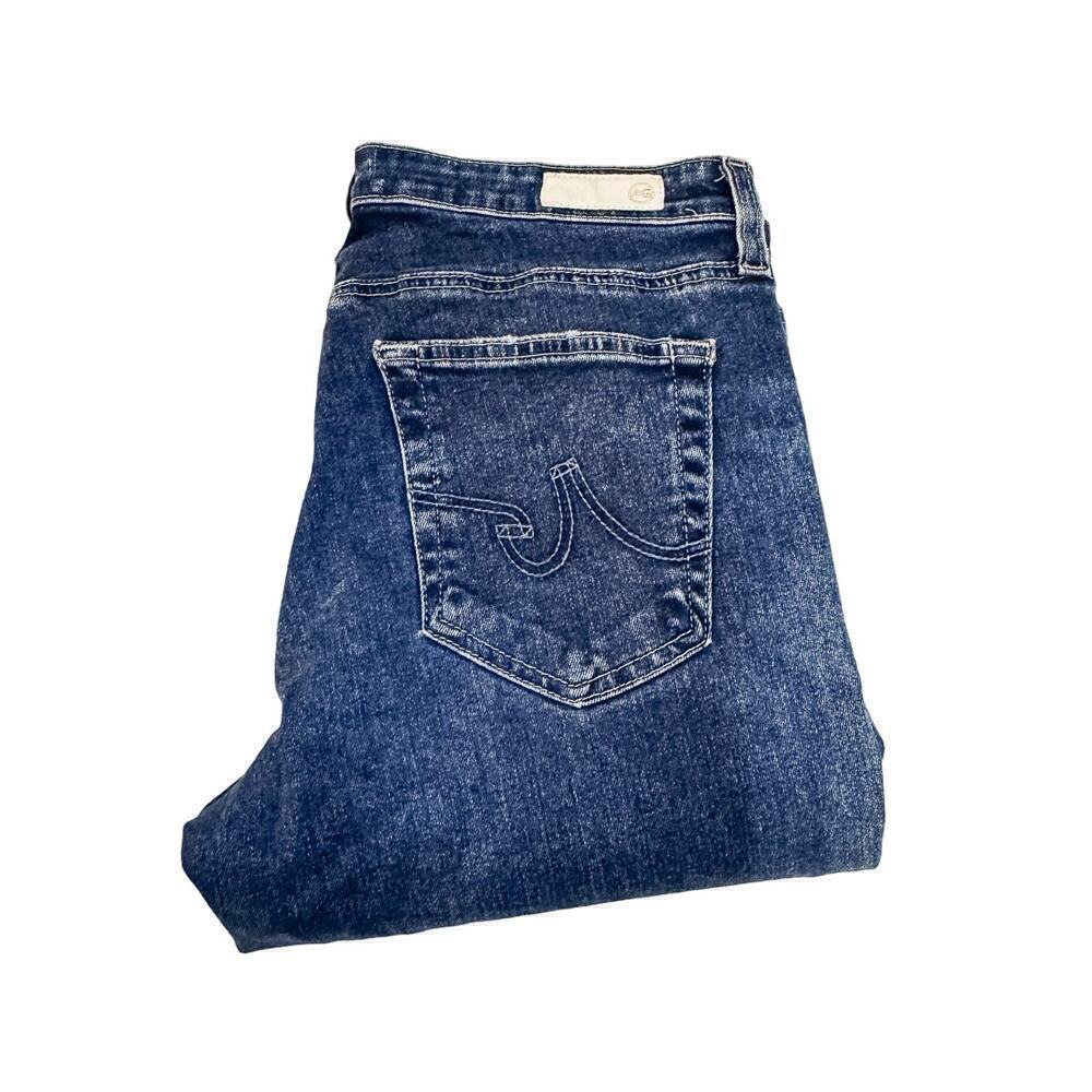AG The Legging Ankle Super Skinny Ankle Dark Wash Denim Jeans Size 30